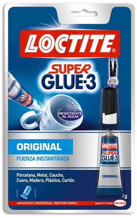 Loctite Super Glue-3 Adhesivo Instantáneo 3 g