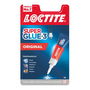 Loctite Super glue 3 original Adhesivo universal instantáneo 3g para porcelana, madera, plástico, metal, goma, cuero y mármol