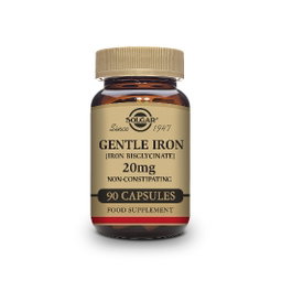 SOLGAR Hierro Gentle 20mg 90 Cápsulas Vegetales