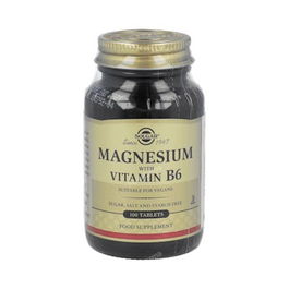 SOLGAR Magnesio + B6 100 Comp.