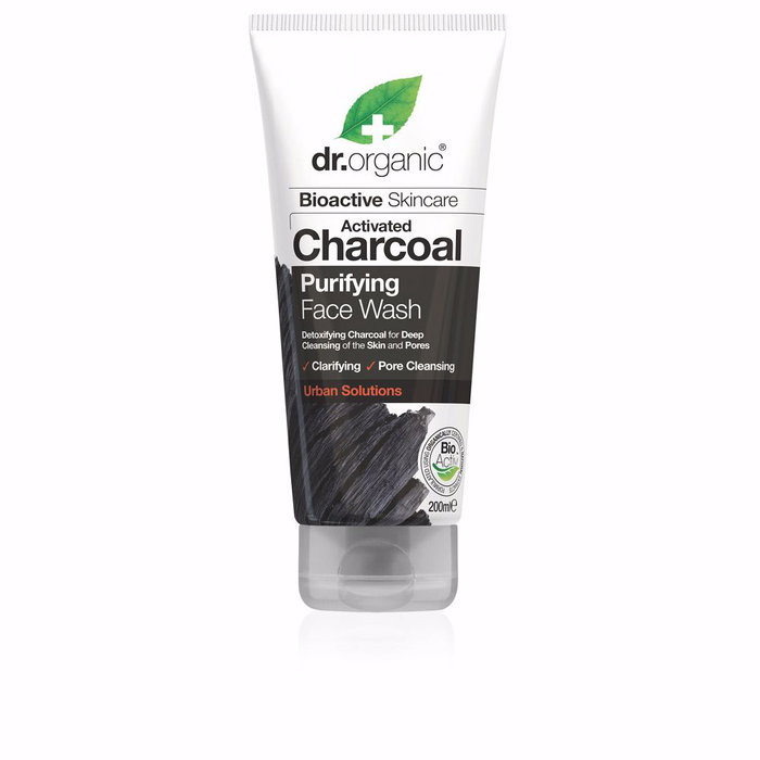 DR ORGANIC Limpiador Facial de Carbón Activado 200 ml DR ORGANIC Limpiador Facial de Carbón Activado 200 ml