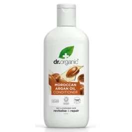 DR. ORGANIC Acondicionador Reparador con Aceite de Argán Marroquí para Cabello Seco y Sin Vida - 265 ml