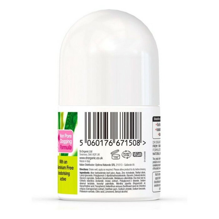 Dr. Organic Desodorante de Árbol de Té Roll-on 50 ml Dr. Organic Desodorante de Árbol de Té Roll-on 50 ml
