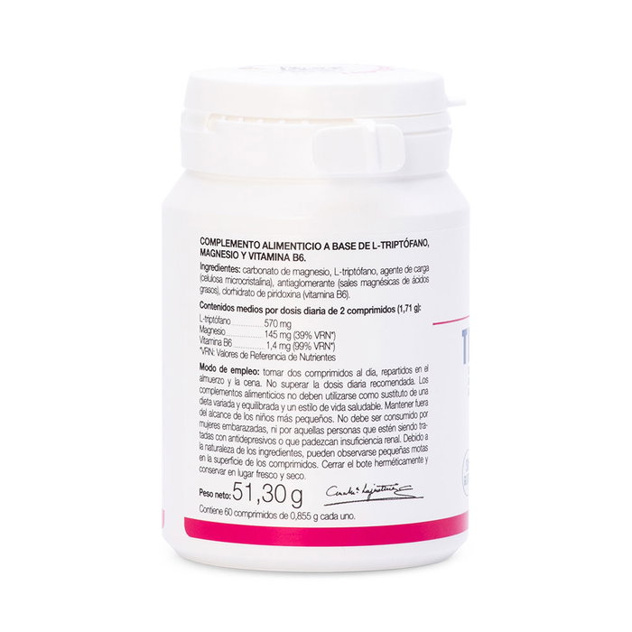 ANA MARIA LAJUSTICIA Triptófano con Magnesio + Vitamina B6 60 comprimidos