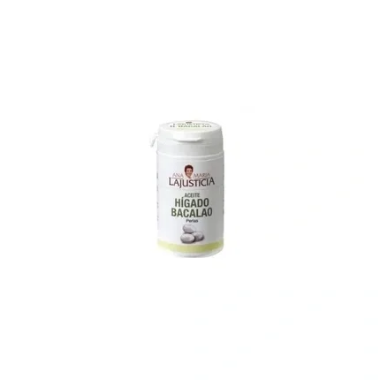 ANA MARIA LAJUSTICIA Aceite de Hígado de Bacalao con Vitamina E, 90 perlas