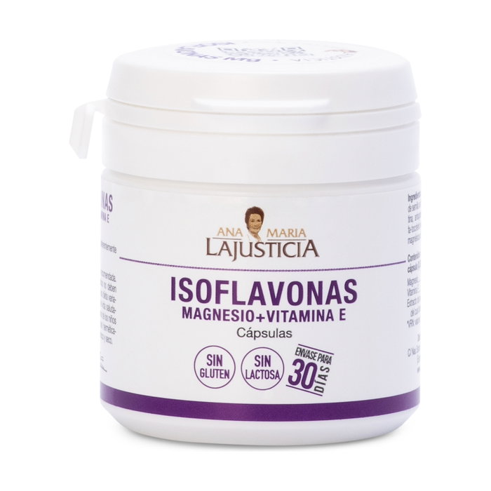 Ana Maria Lajusticia Isoflavonas con Magnesio y Vitamina E, 30 cápsulas