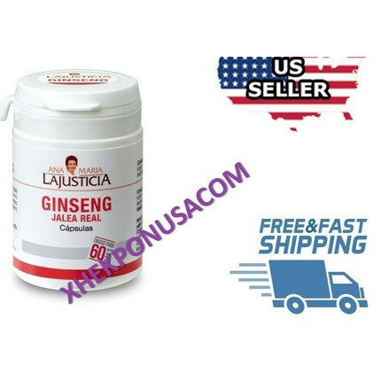 Ana María La Justicia Ginseng con Jalea Real 60 Cápsulas Ana María La Justicia Ginseng con Jalea Real 60 Cápsulas