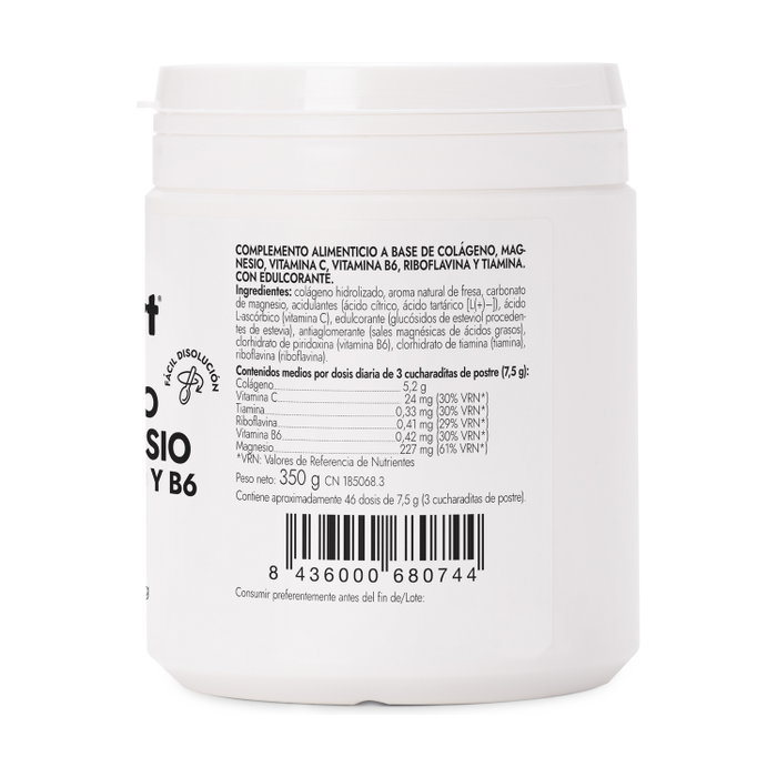 Ana Maria Lajusticia Colágeno con Magnesio, Vitamina C y Complejo B, Fresa, 350g Ana Maria Lajusticia Colágeno con Magnesio, Vitamina C y Complejo B, Fresa, 350g