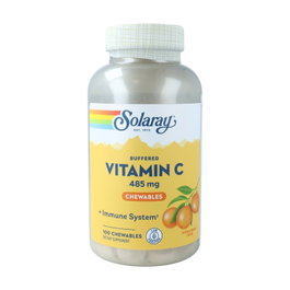 Solaray Vitamina C 500 mg 100 comprimidos masticables sabor naranja