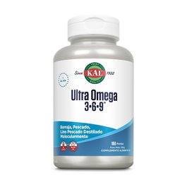 Kal Ultra Omega 3-6-9 1200mg 100 Perlas Complemento Nutricional