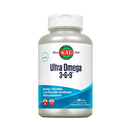 KAL Ultra Omega 3 6 9 100 Perlas