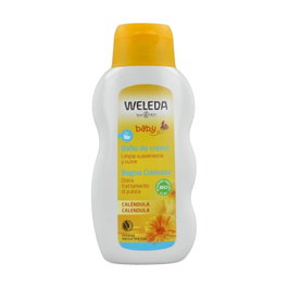 Weleda Baño Crema Caléndula 200ml - Crema de Baño Calmante para Bebés