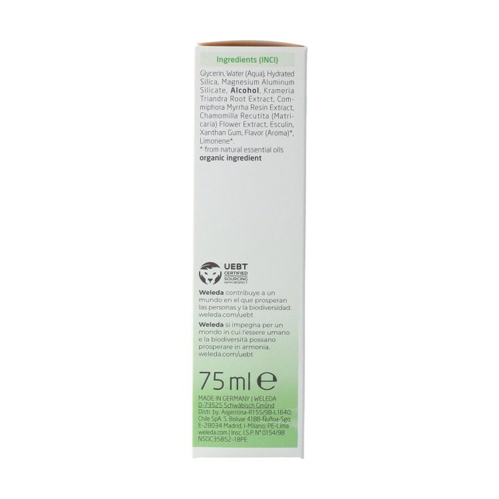 Weleda Gel Dentífrico Vegetal 75 ml