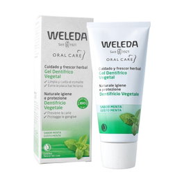 Weleda Pasta Dental Vegetal 75ml Gel Dentífrico Suave
