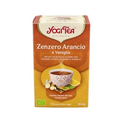 YOGI TEA Infusión Jengibre, Naranja y Vainilla