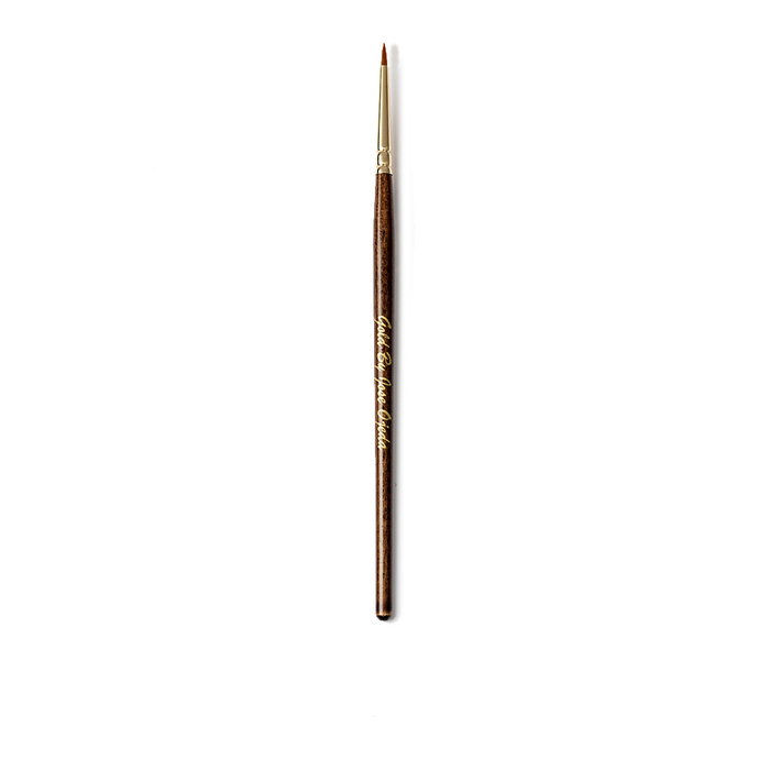 Gold Pincel Eyeliner Chocolate, Brocha de Maquillaje de Pelo Sintético para Delineado de Precisión, 1 unidad Gold Pincel Eyeliner Chocolate, Brocha de Maquillaje de Pelo Sintético para Delineado de Precisión, 1 unidad