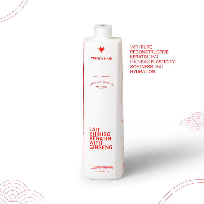 Trendy Hair Lait Shikiso Keratin & Ginseng 1000ml