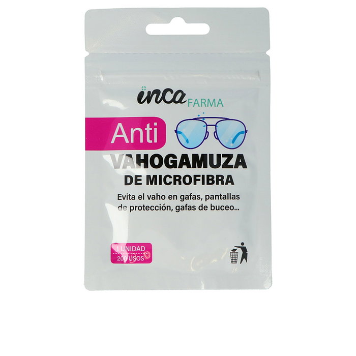 Inca Gamuza Antivaho para Gafas y Lentes de Microfibra - Limpieza Clara y Eficaz Inca Gamuza Antivaho para Gafas y Lentes de Microfibra - Limpieza Clara y Eficaz