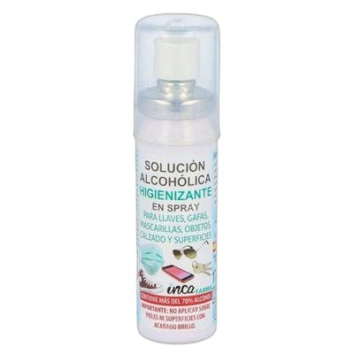 Inca Farma Spray Solución Hidroalcohólica Higienizante 18 ml Inca Farma Spray Solución Hidroalcohólica Higienizante 18 ml