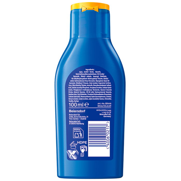 Nivea Sun Sun Protege & Hidrata Leche SPF 50+ 100 ml Nivea Sun Sun Protege & Hidrata Leche SPF 50+ 100 ml