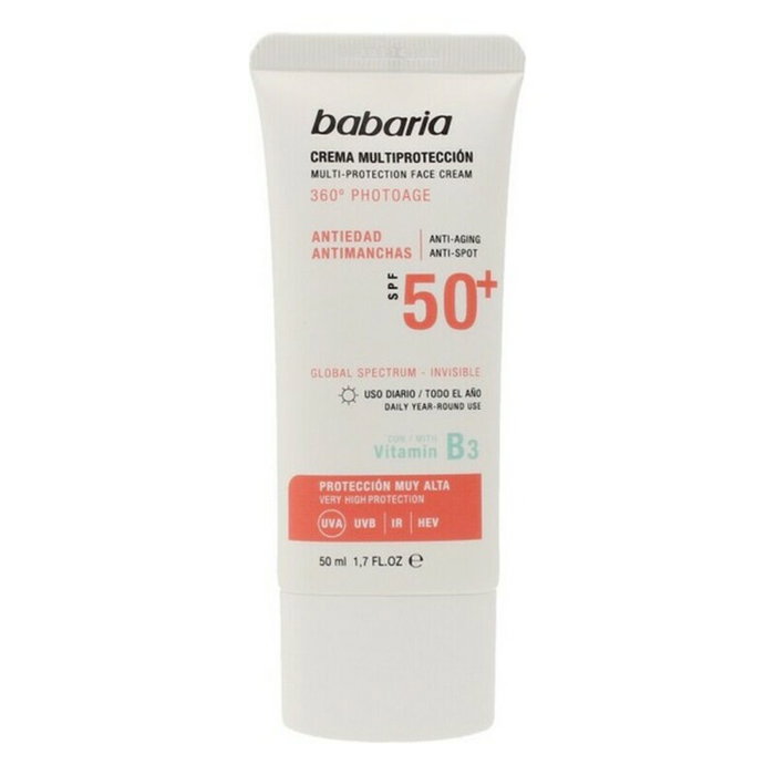 Babaria Solar Multiprotección Crema Antimanchas SPF50+ 50 ml