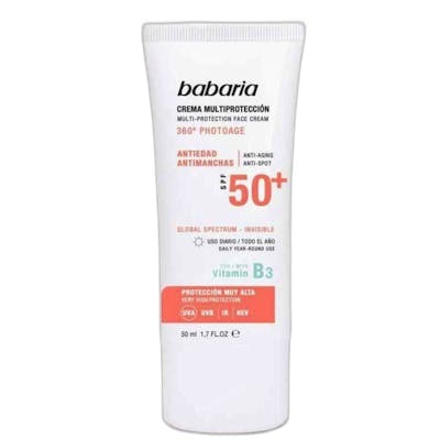 Babaria Solar Multiprotección Crema Antimanchas SPF50+ 50 ml