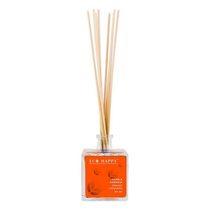 Eco Happy Ambientador Mikado Canela-Naranja 95 ml