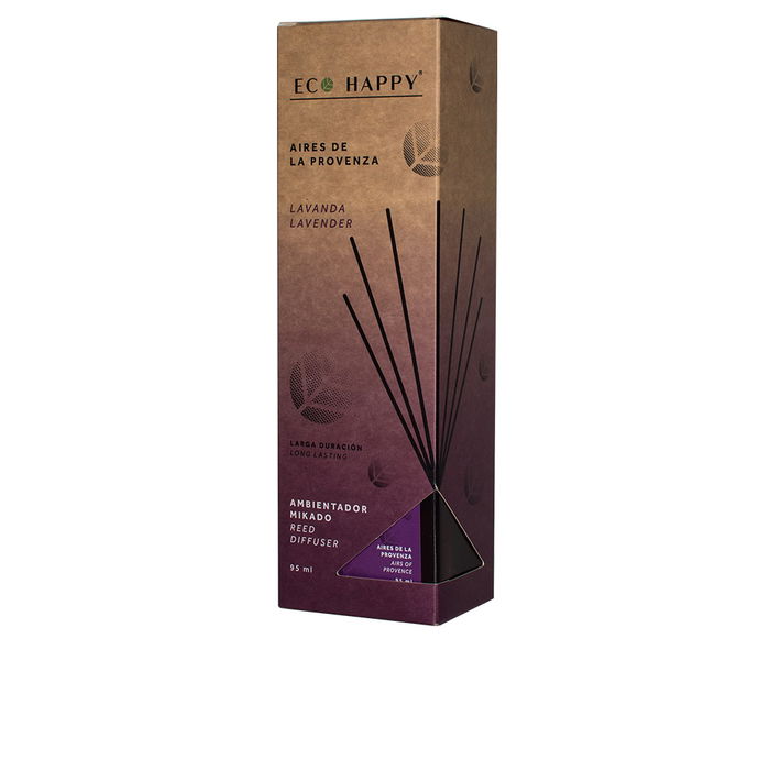 Eco Happy AIRES DE LA PROVENZA Ambientador Mikado Lavanda Floral 95 ml