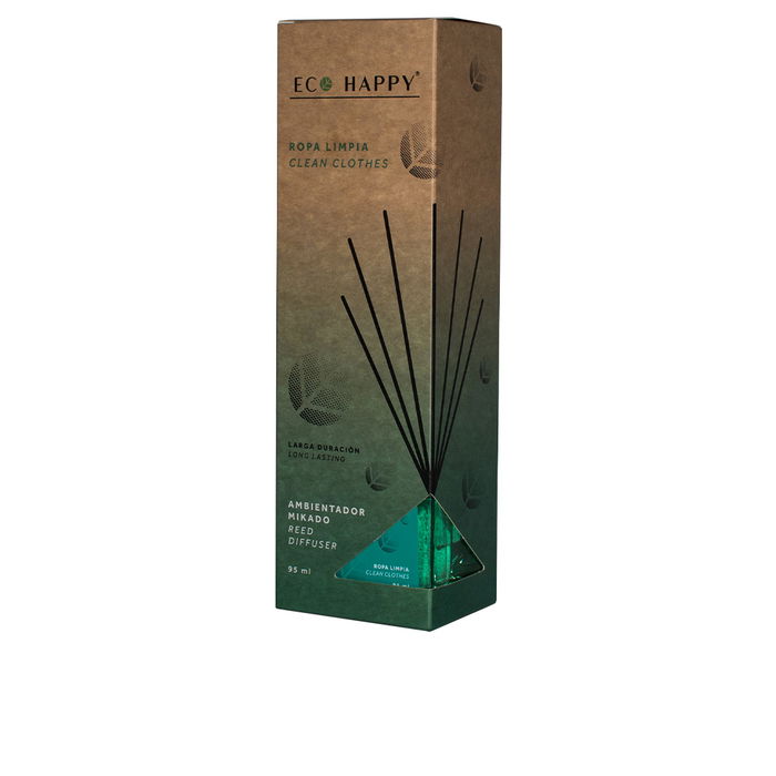 Eco Happy Ropa Limpia Ambientador Mikado 95 ml Eco Happy Ropa Limpia Ambientador Mikado 95 ml