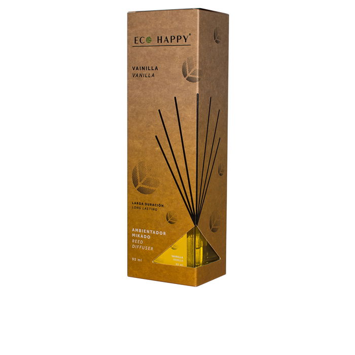 Eco Happy VAINILLA ambientador mikado 95 ml Eco Happy VAINILLA ambientador mikado 95 ml
