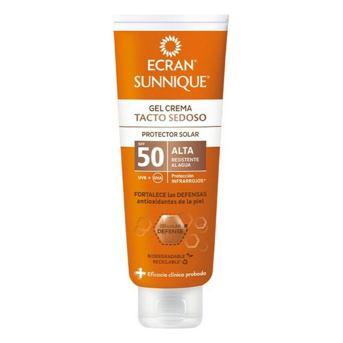 Ecran Sunnique Gel-Crema Tacto Seda SPF50 250 ml