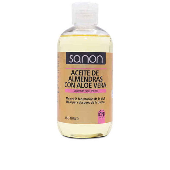 Sanon Aceite de almendras con aloe vera 250 ml Sanon Aceite de almendras con aloe vera 250 ml