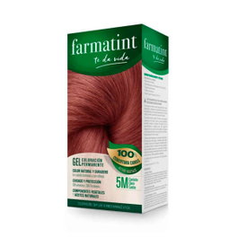Farmatint Gel Coloración Permanente 5m-Castaño Claro Caoba