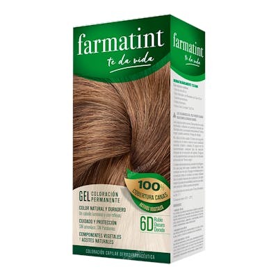 Farmatint Gel Coloración Permanente 6d-rubio oscuro dorado 5 u