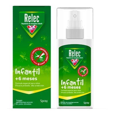 Relec Repelente de Mosquitos Infantil +6 meses 100 ml