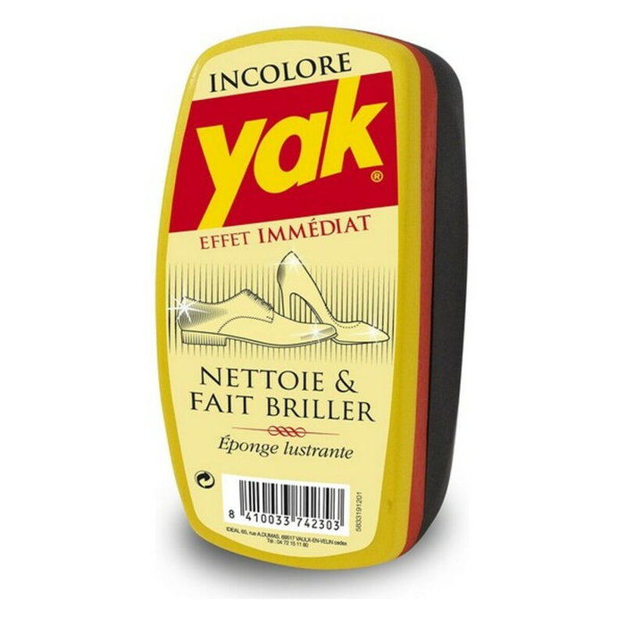 Yak Esponja de Calzado Autobrillante Incolora Yak Esponja de Calzado Autobrillante Incolora