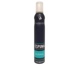 Alcantara Espuma Evolutiva Profesional para Cabello Rizado, Spray de Peinado para Suavidad, Brillo y Volumen, 300 ml
