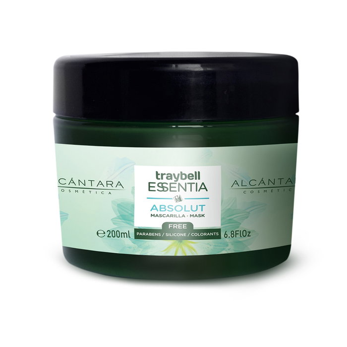 Alcantara Mascarilla Capilar ESSENTIA absolut - 200 ml - Hidratante y Nutritiva para Todo Tipo de Cabello y Cuero Cabelludo, con Proteína de Baobab y Aceite de Abisinia