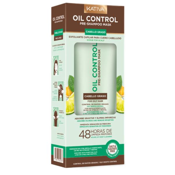 Kativa Oil Control Pre-Shampoo Mask 200ml