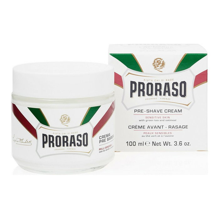 Proraso Crema Pre Afeitado Té Verde y Avena 100 ml