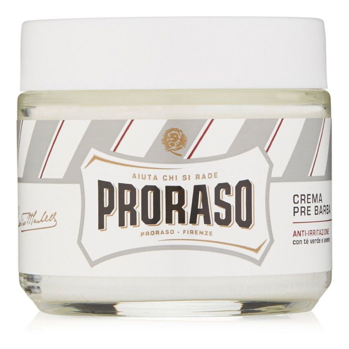 Proraso Crema de Afeitar Té Verde y Avena para Hombre - Cuidado Suave Post-Afeitado 100ml Proraso Crema de Afeitar Té Verde y Avena para Hombre - Cuidado Suave Post-Afeitado 100ml