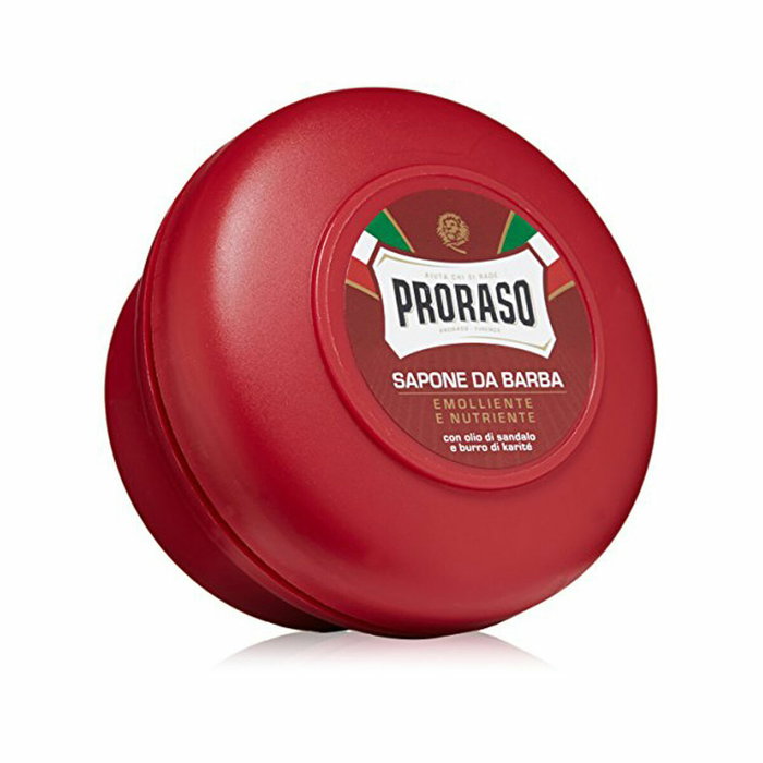 Proraso Jabón de Afeitar Sándalo 150 ml para Barbas Duras