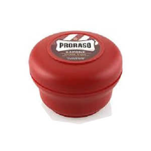 Proraso Jabón de Afeitar Sándalo 150 ml para Barbas Duras, Emoliente y Nutritivo