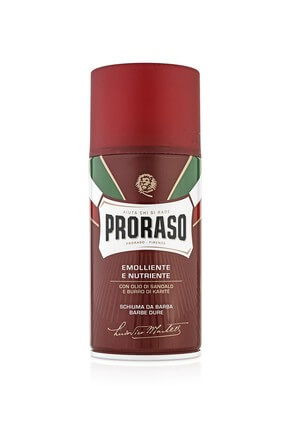 Proraso Espuma de Afeitar Sándalo 300 ml para Barba Dura