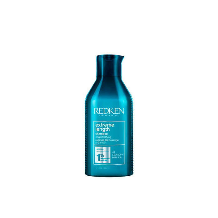 Redken Extreme Length Shampoo 300ml Nuevo Formato - Champú para Cabello Más Largo y Fuerte con Biotina Redken Extreme Length Shampoo 300ml Nuevo Formato - Champú para Cabello Más Largo y Fuerte con Biotina