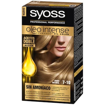 Syoss OLEO INTENSE Tinte sin amoniaco 7.10-rubio natural
