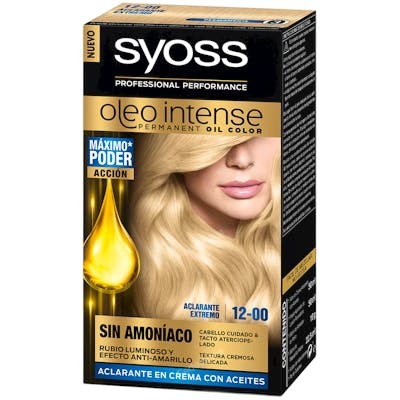 Syoss OLEO INTENSE Tinte sin Amoniaco 12.0 Aclarante Extremo