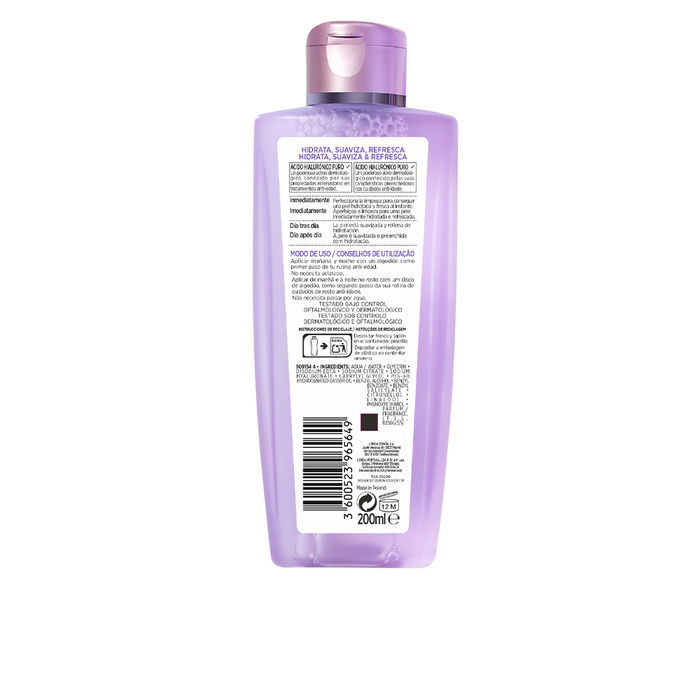 L'Oréal Paris REVITALIFT FILLER Tónico Facial con Ácido Hialurónico Puro, 200 ml