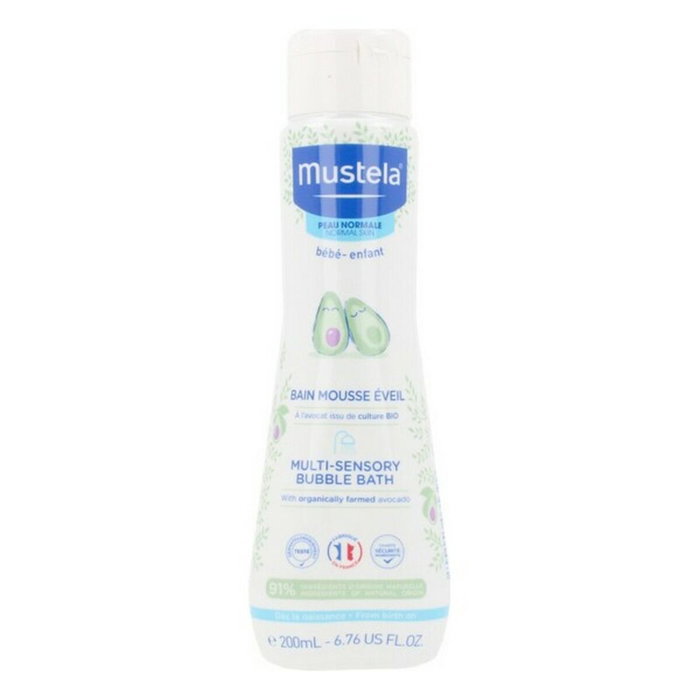Mustela Baño de Burbujas Multisensorial Bebé-Niño 200ml