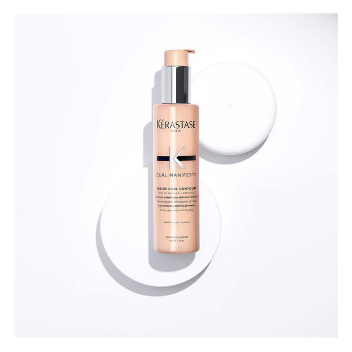 Kerastase Gelée Curl Manifesto Crema Capilar Multiprotectora Nutrición y Control del Encrespamiento para Rizos 100ml